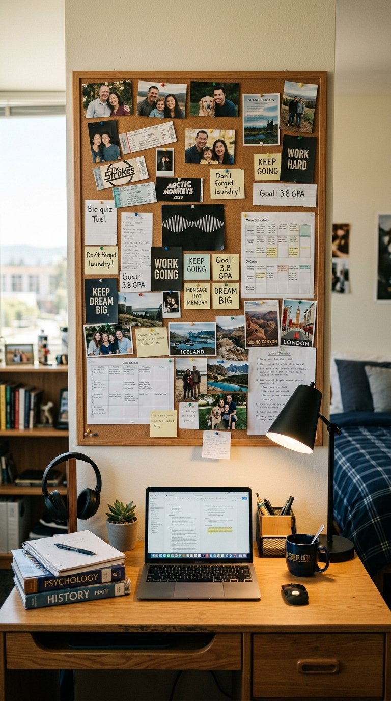 a Bulletin Board for Memory and Organization