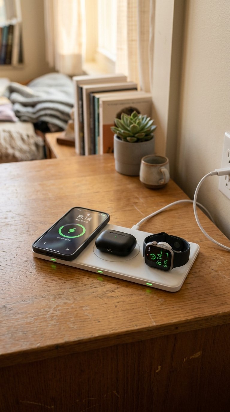 a Charging Station to Reduce Desk Clutter