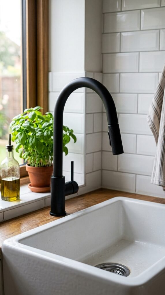a Farmhouse Style Kitchen Faucet
