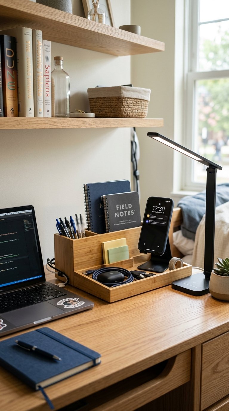 a Foldable Desk Organizer