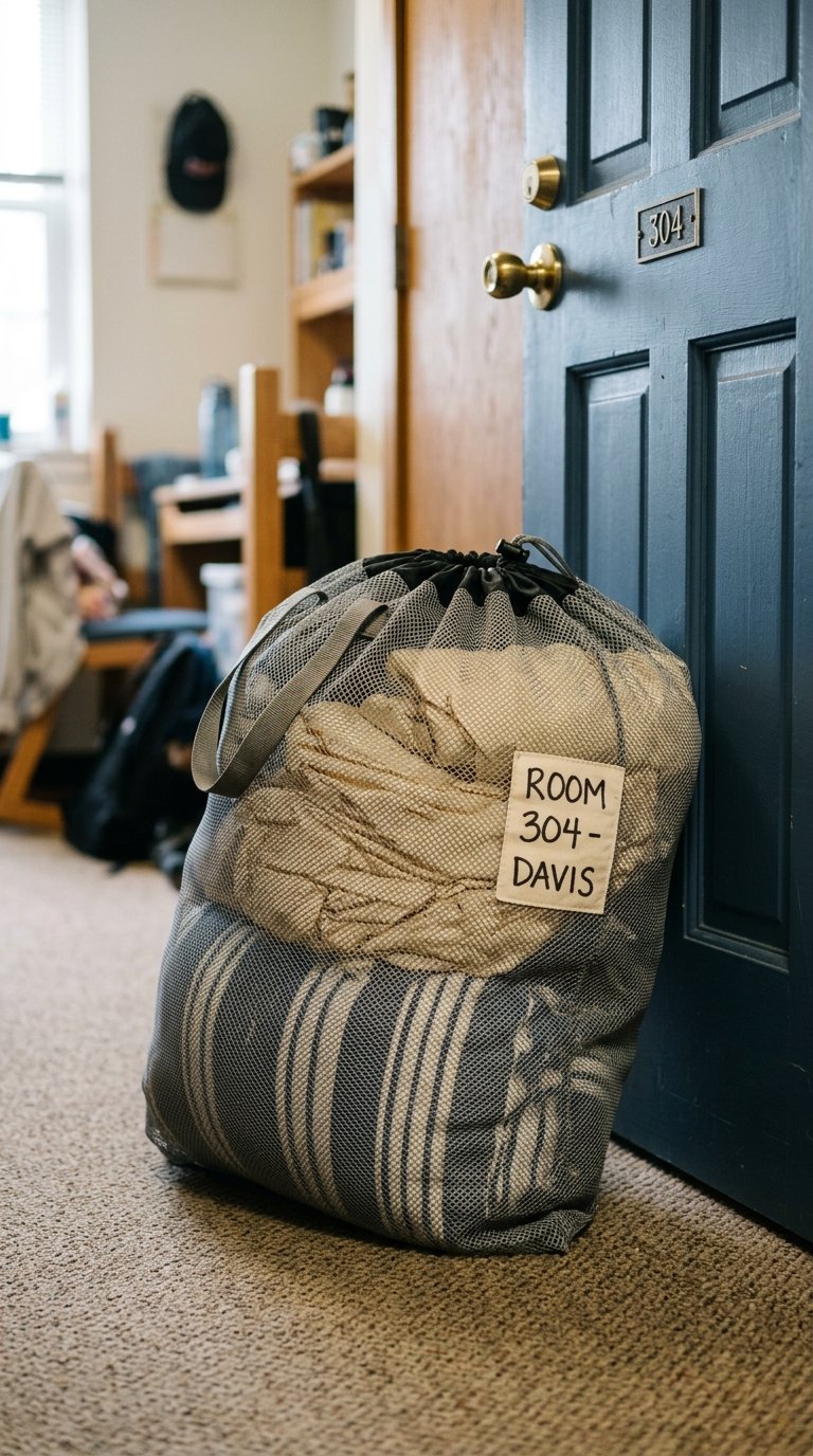 a Laundry Bag That Fits Your Bedding Folded