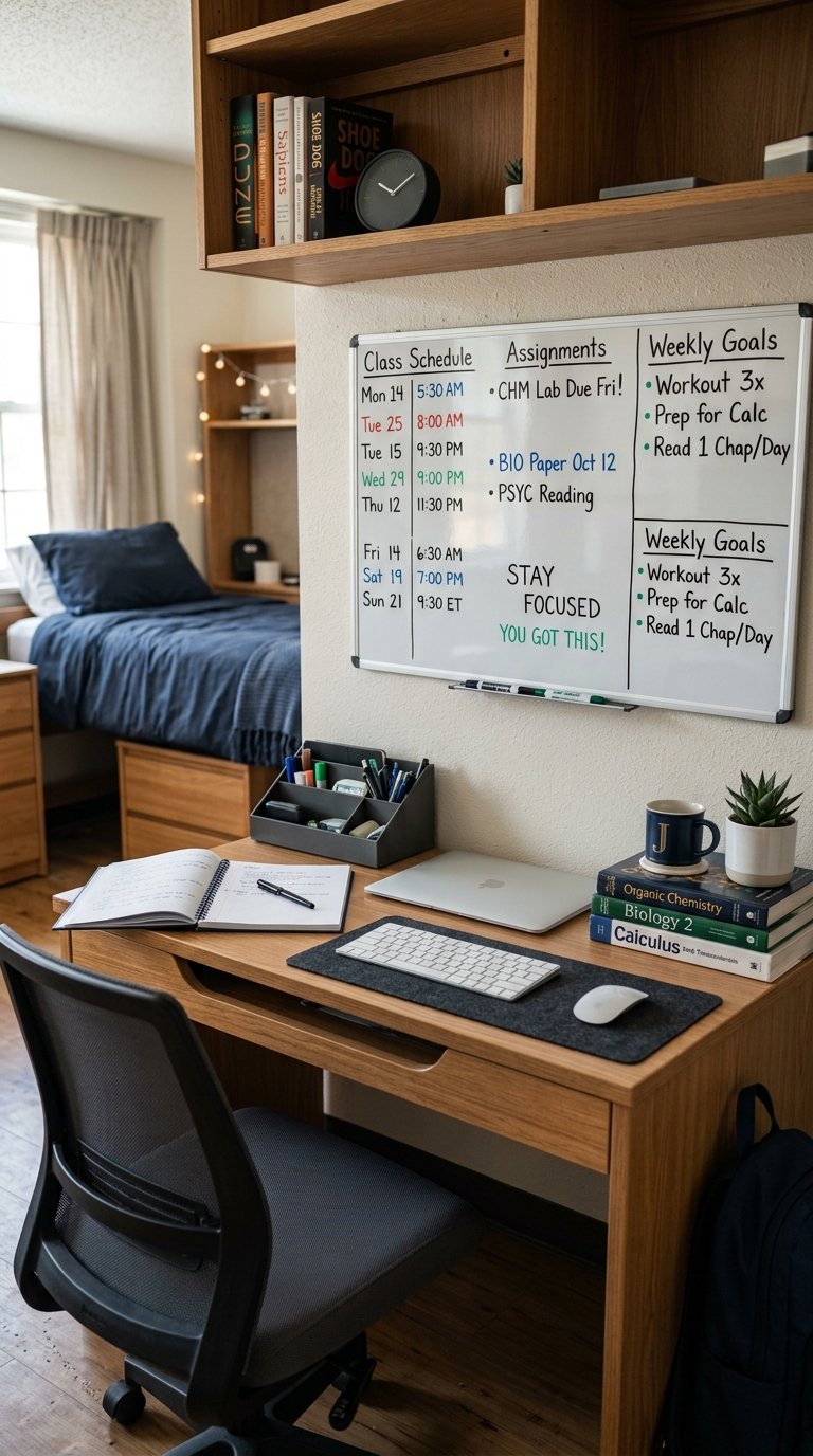 a Whiteboard for Visual Organization