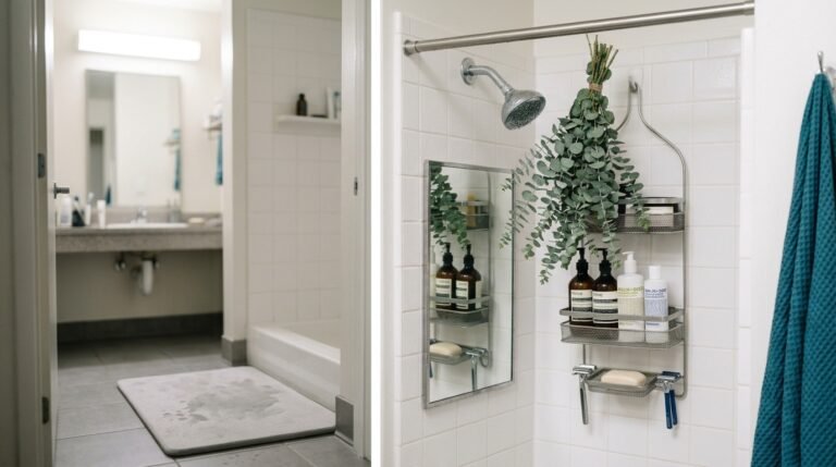 dorm bathroom ideas