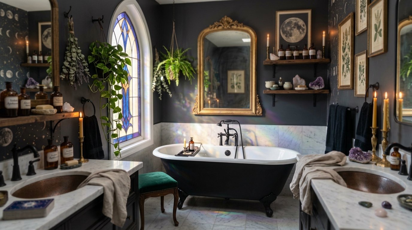 whimsigoth bathroom
